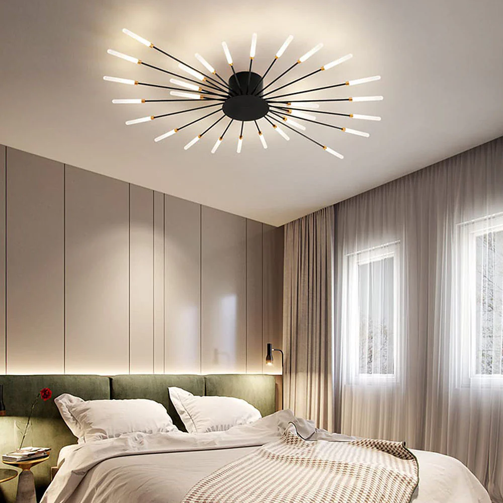 Multiple-Head Creativity Bedroom LED Ceiling Light - Image 13