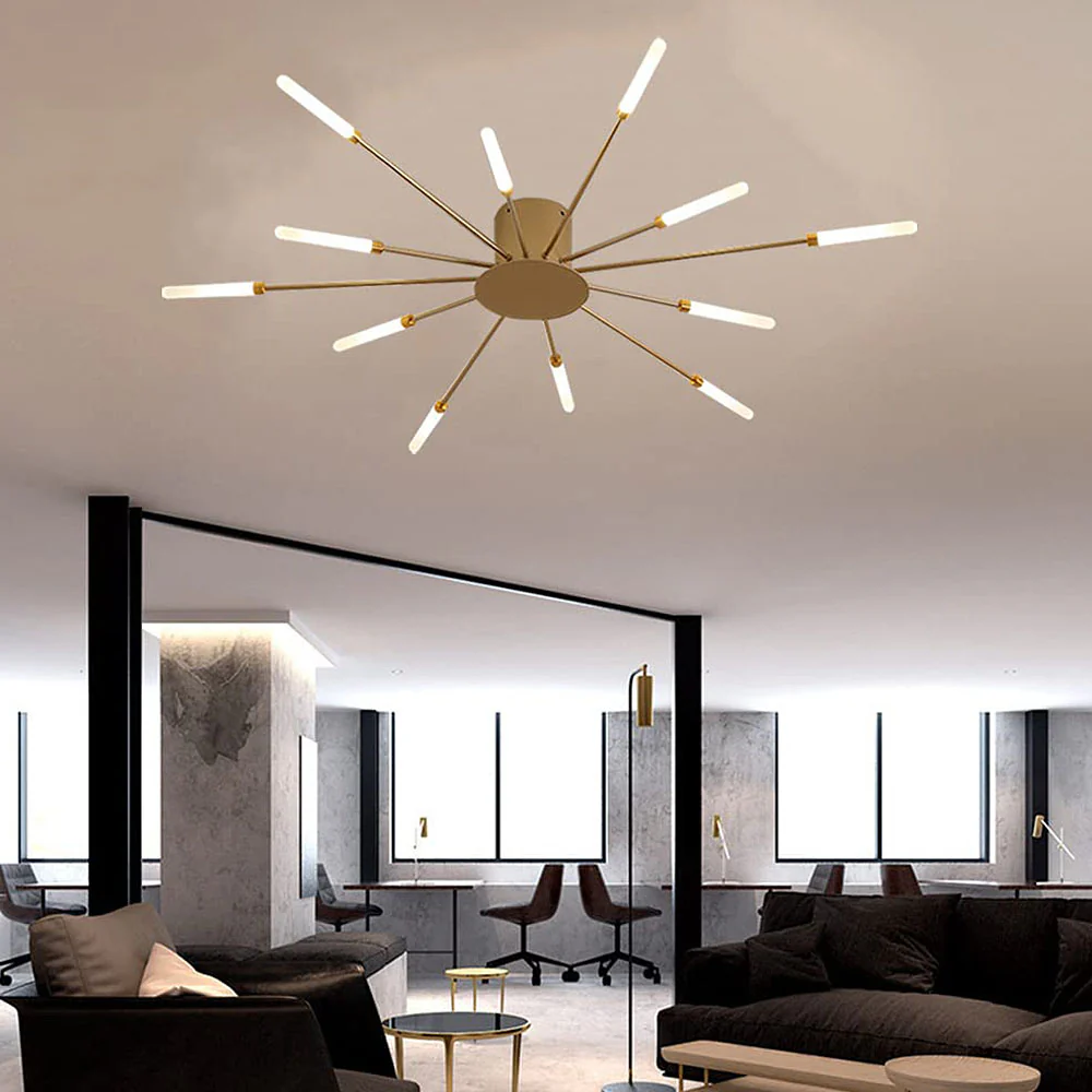 Multiple-Head Creativity Bedroom LED Ceiling Light - Image 25