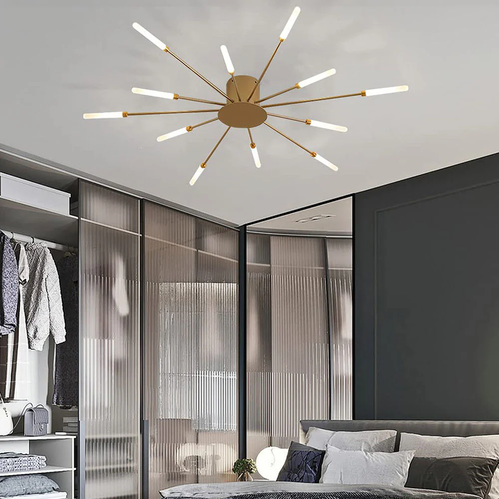 Multiple-Head Creativity Bedroom LED Ceiling Light - Image 27