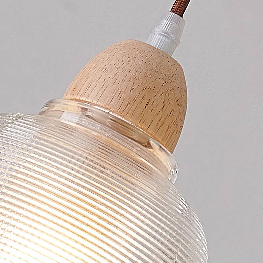 Multiple Types Glass Hallway Clear Pendant Lights - Image 7