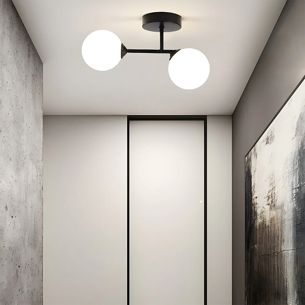 Nordic Corridor Glass Ceiling Light - Image 6