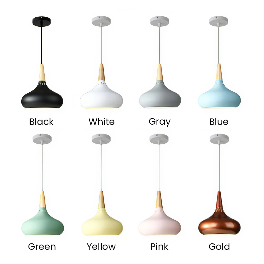 Nordic Creative Aluminum Dining Room Pendant Lights - Image 12