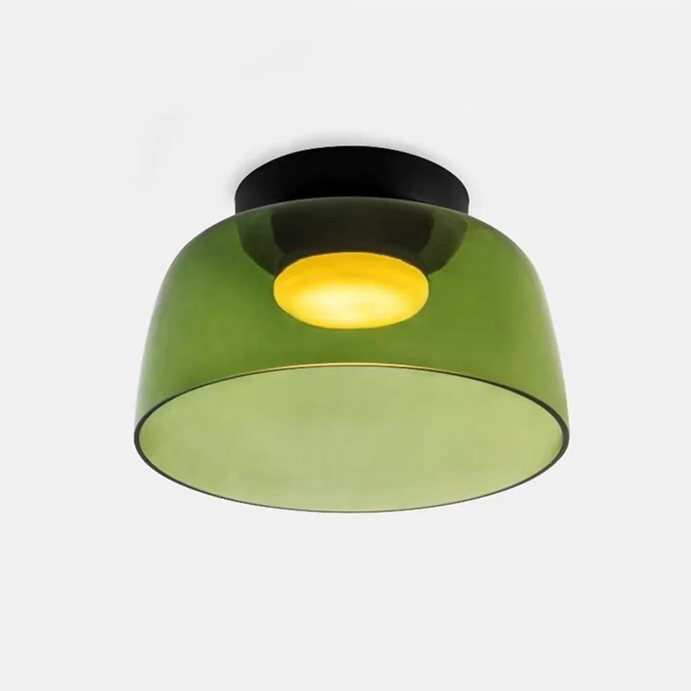 Nordic Designer Creative Medieval Glass Ceiling Lamp - Image 11