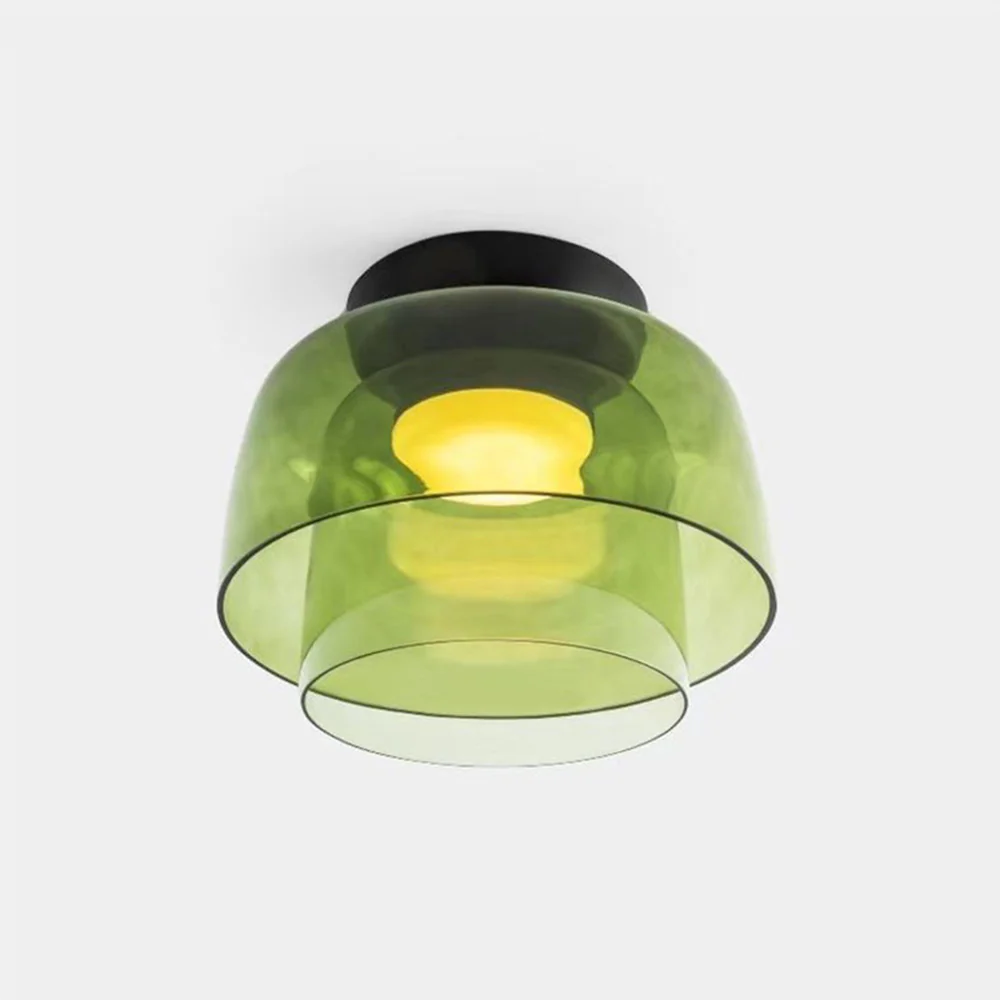 Nordic Designer Creative Medieval Glass Ceiling Lamp - Image 13