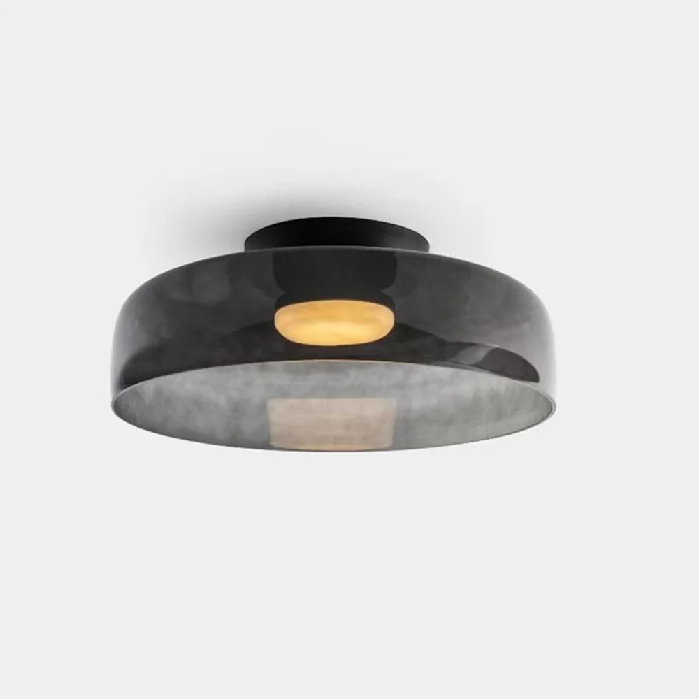 Nordic Designer Creative Medieval Glass Ceiling Lamp - Image 26