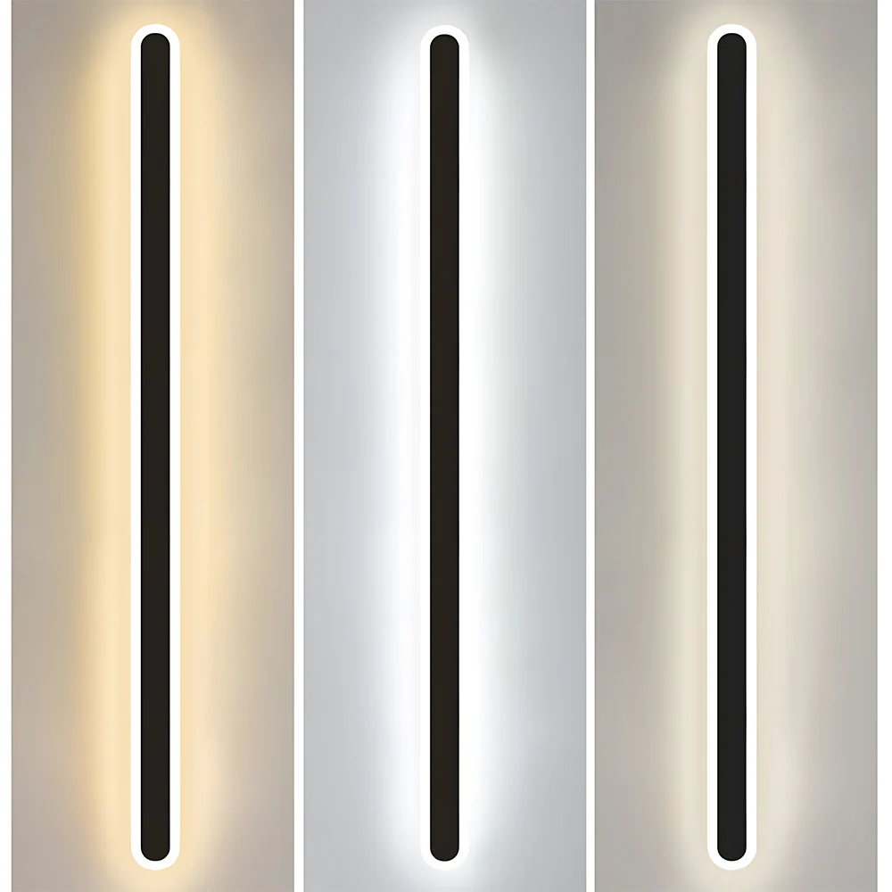 Nordic Edge Linear LED Flush Mount Ceiling Light - Image 8