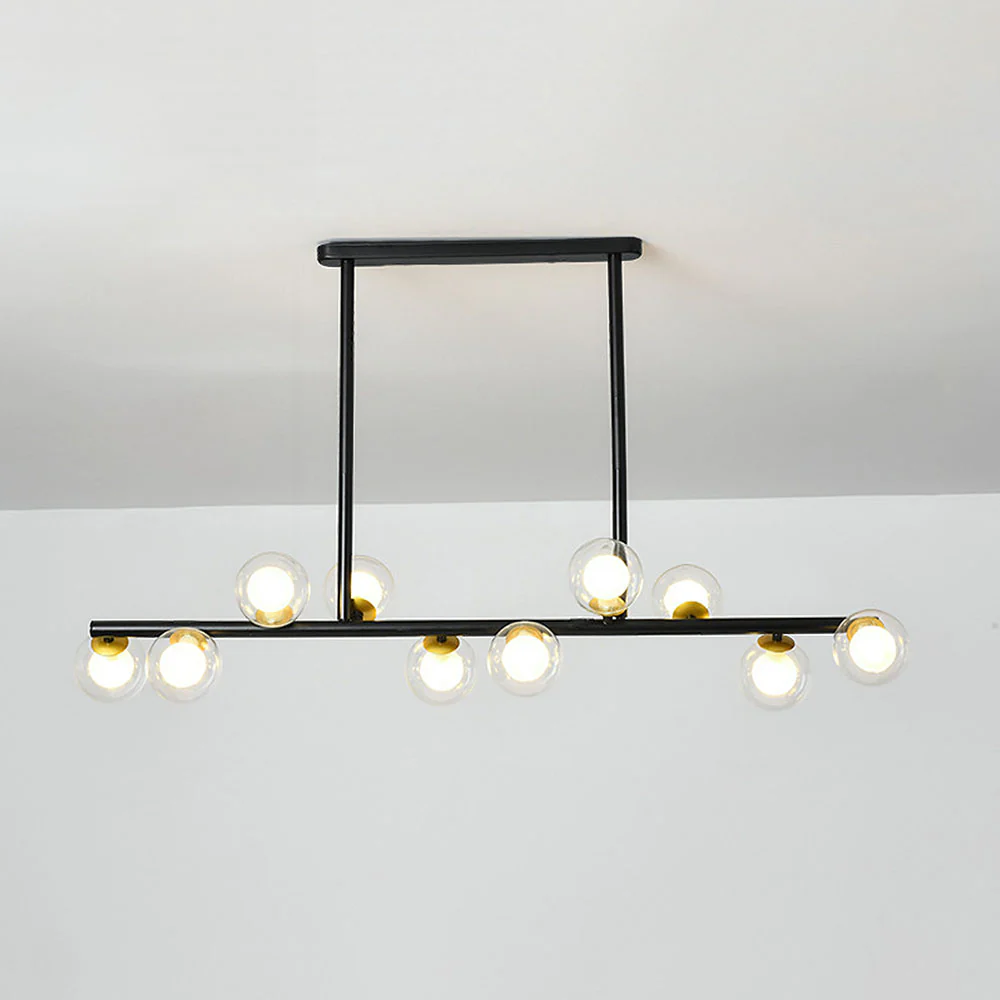 Nordic Glass Ceiling Bar Lights For Kitchen - Image 9