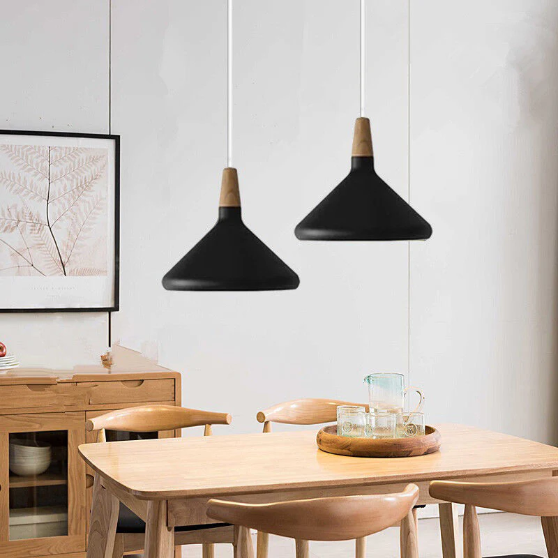 Nordic Macaron Creative Wooden Pendant Lamp - Image 10