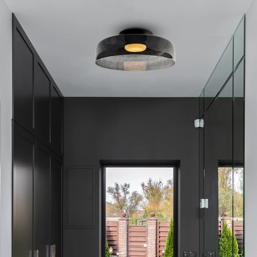 Nordic Medieval Simple Glass Ceiling Light - Image 15