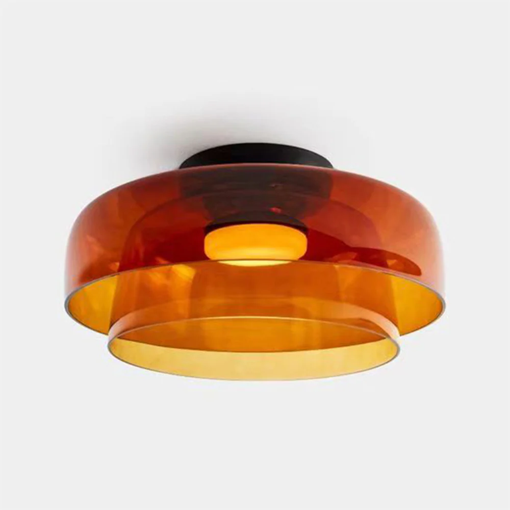 Nordic Medieval Simple Glass Ceiling Light - Image 28