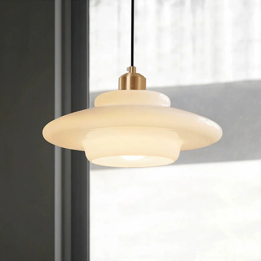 Nordic Minimalist Glass Ceiling Pendant Light - Image 11