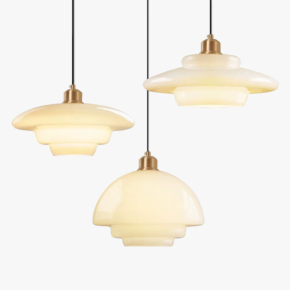 Nordic Minimalist Glass Ceiling Pendant Light - Image 18