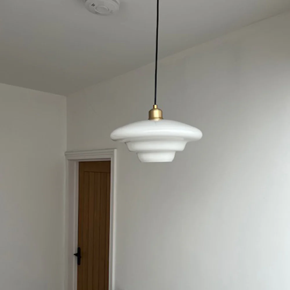Nordic Minimalist Glass Ceiling Pendant Light - Image 5