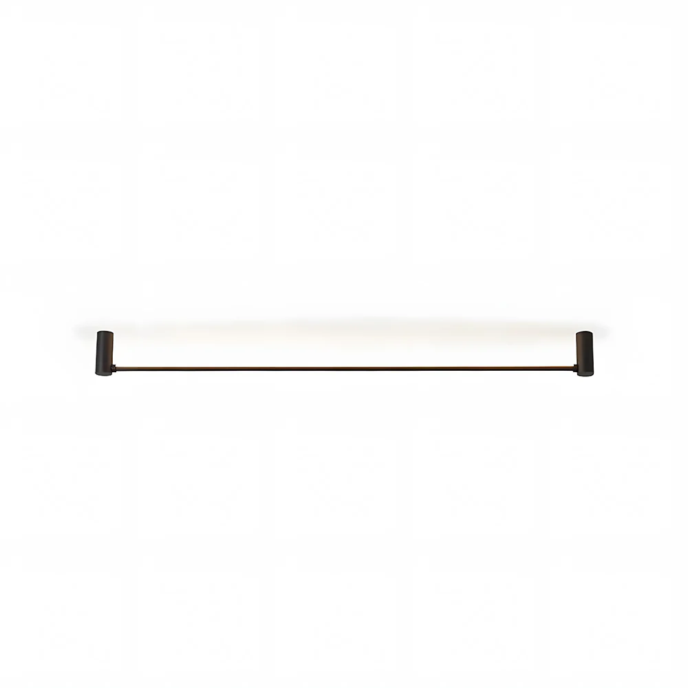 Nordic Minimalist Linear Black Ceiling Light - Image 15