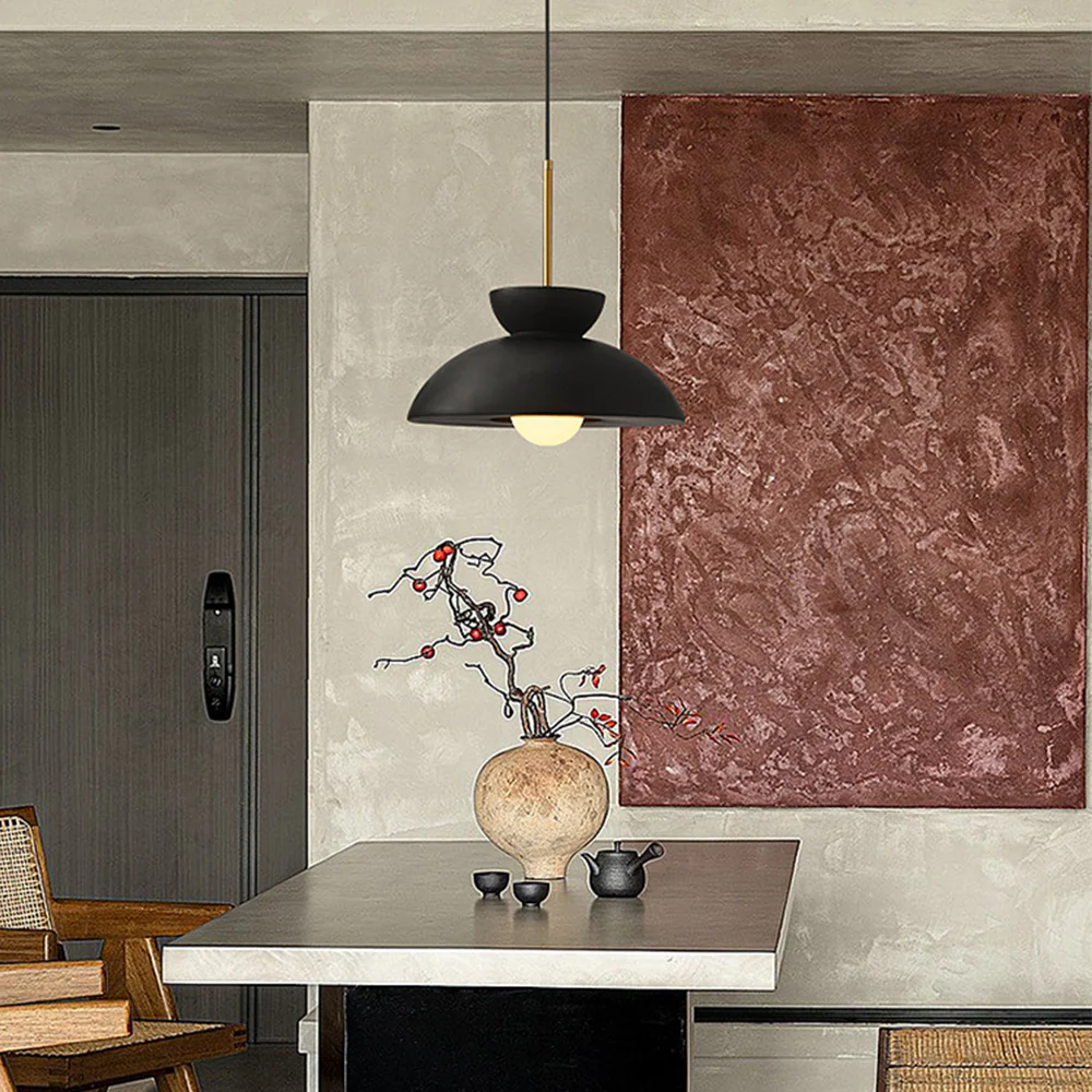 Nordic Minimalist Resin Pendant Light For Dining Room - Image 12