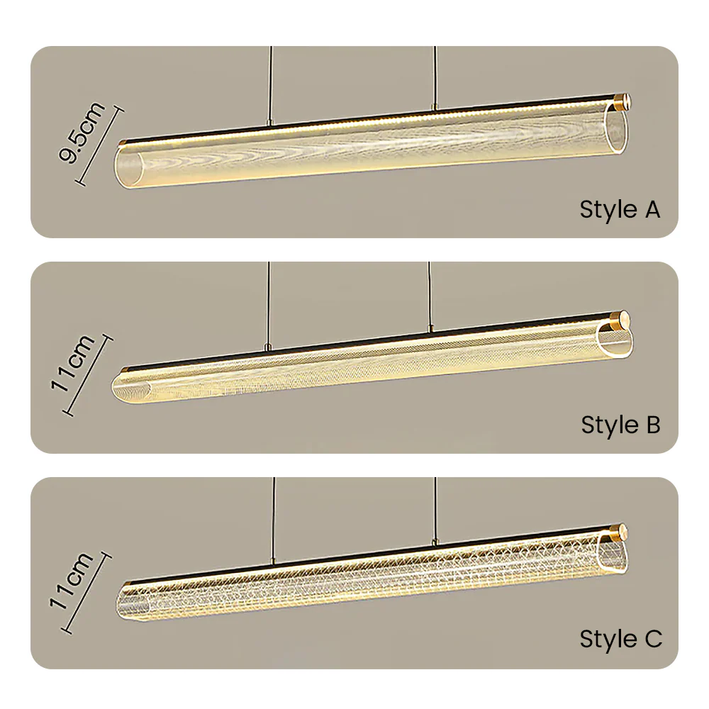 Nordic Modern Long LED Island Lighting For Kitchen - Image 13