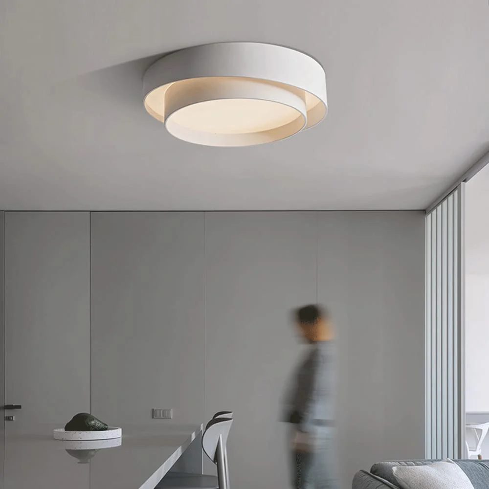 Nordic Modern Minimalist Creative Round LED Ceiling Light - Image 8