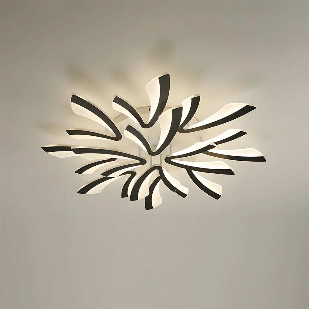 Nordic Petal Acrylic Living Room Ceiling Lights - Image 18