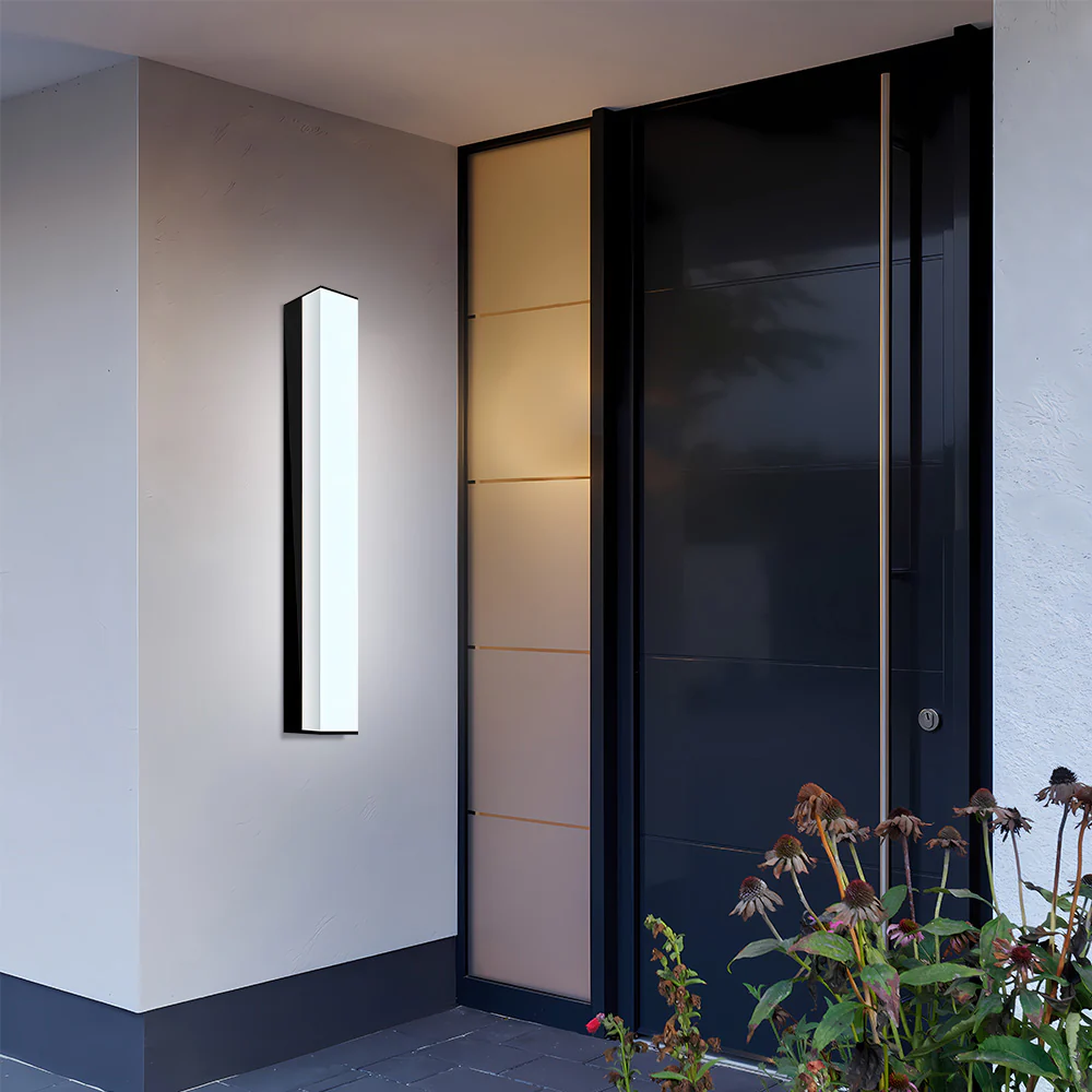 Outdoor Black Waterproof LED Wall Light - Image 9