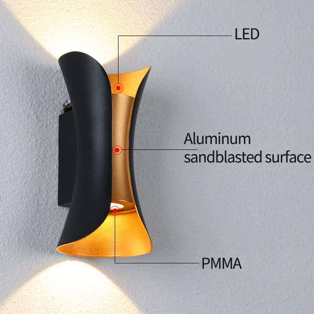 Outdoor front door light led outside lights - Image 13