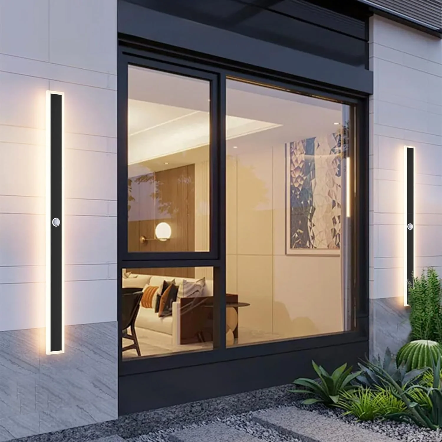 Outdoor Sensor Wall Light, IP65 Garden Wall Lamp - Image 7