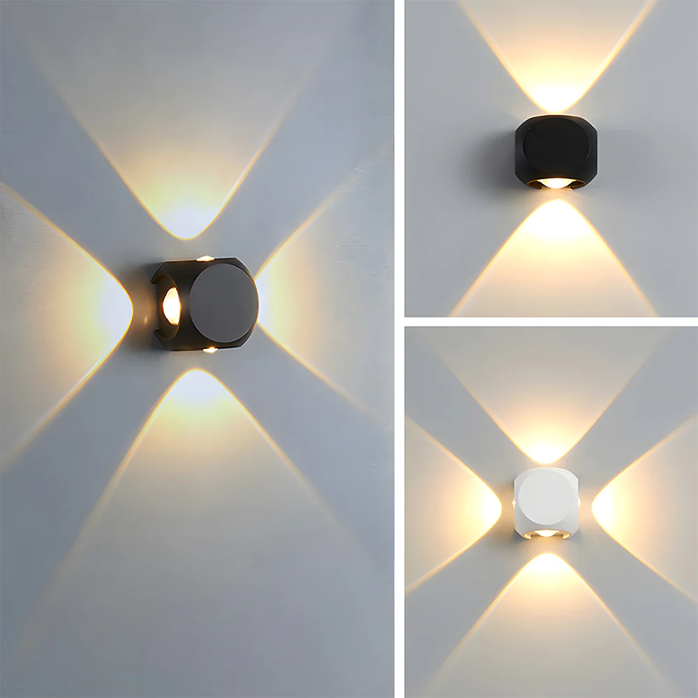 Outdoor Waterproof Exterior LED Wall Lights for Entryway Garage Patio in Warm White - Image 27