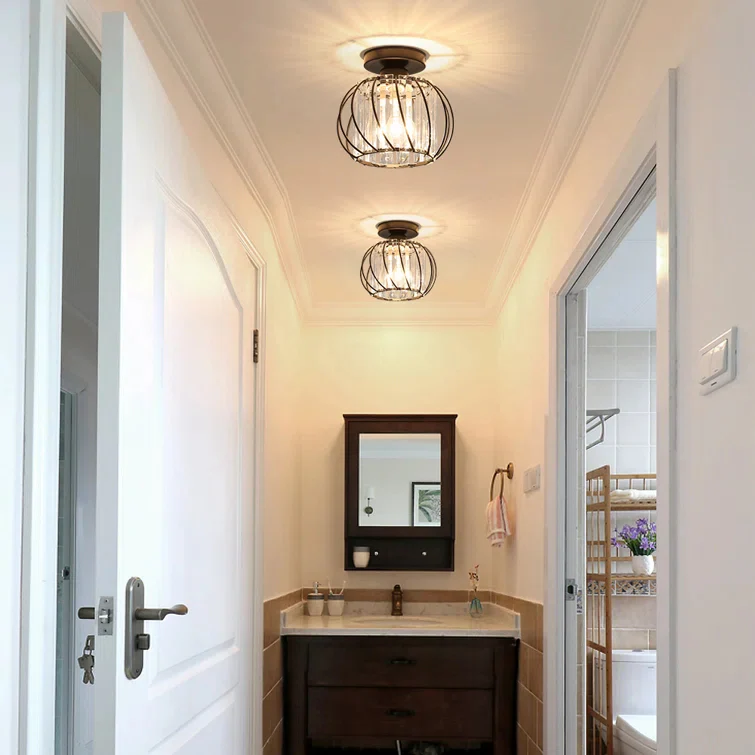 Nordic Luxury Glass Hallway Ceiling Lighting - Image 4
