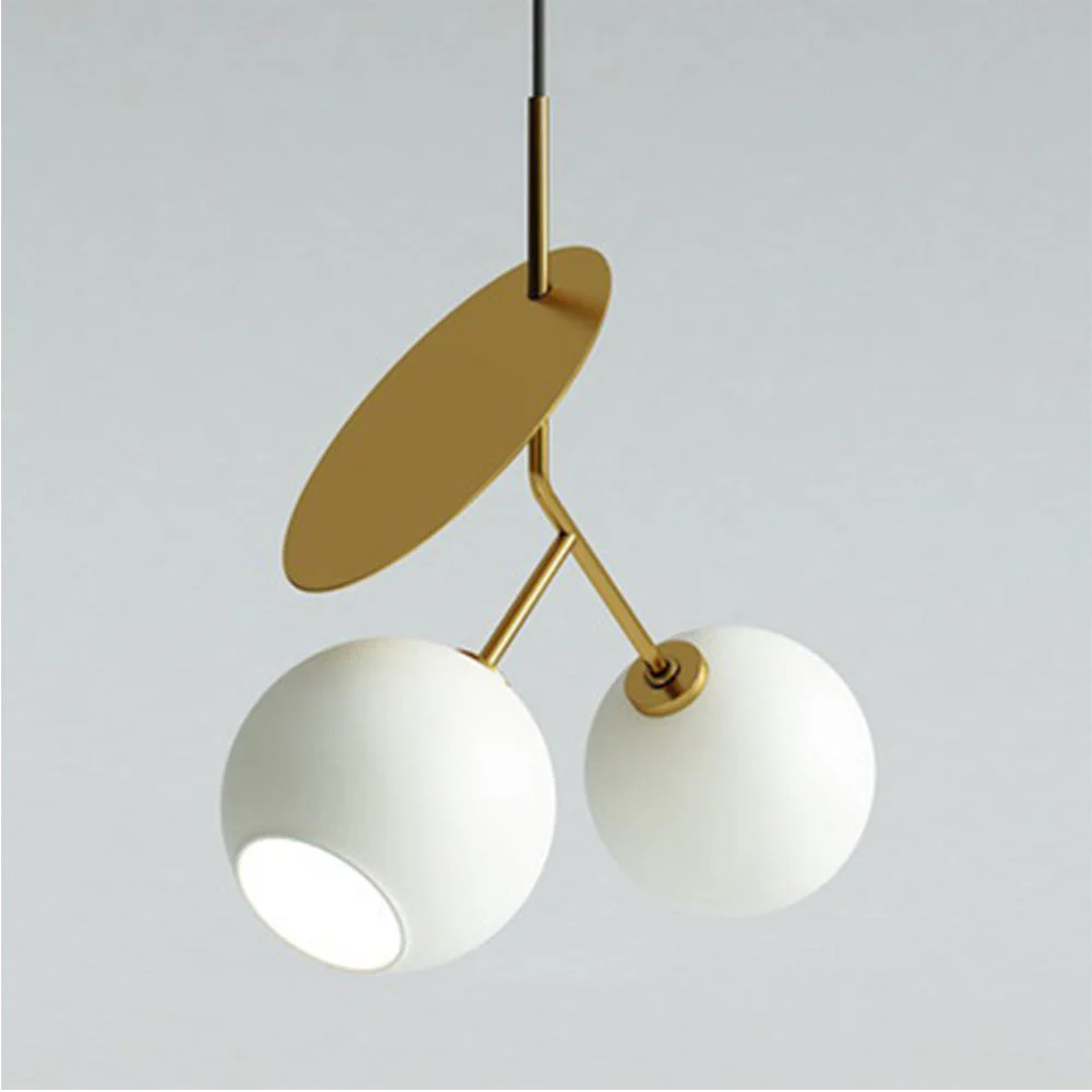 Postmodern Cherry Design Double-Headed Pendant Lamp - Image 9