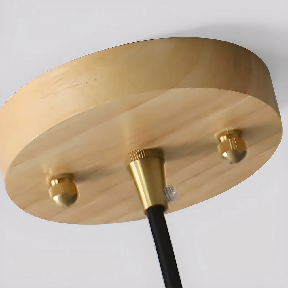 Retro Creative Glass Shade Pendant Light For Bedroom - Image 15