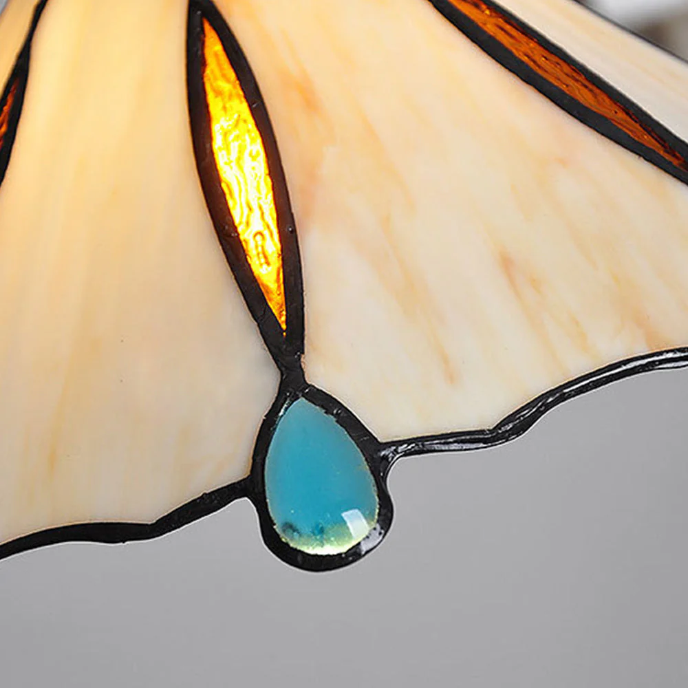 Retro Stained Glass Tiffany Pendant Light - Image 11