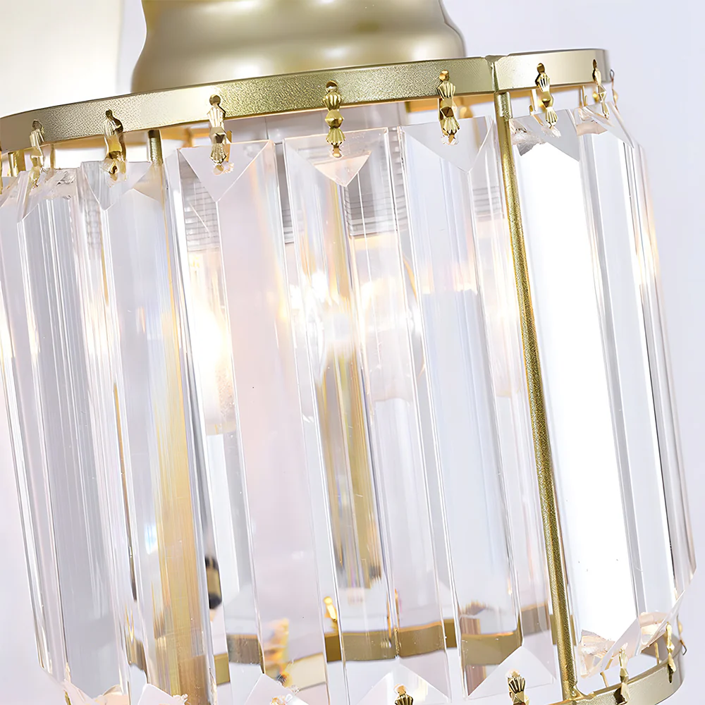 Retro Wall Lamp Glass Shade for Bedroom Bedside - Image 8