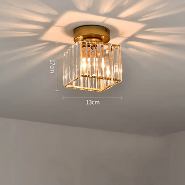 Modern 1-Light Hallway Flush Mount Ceiling Light - Image 24