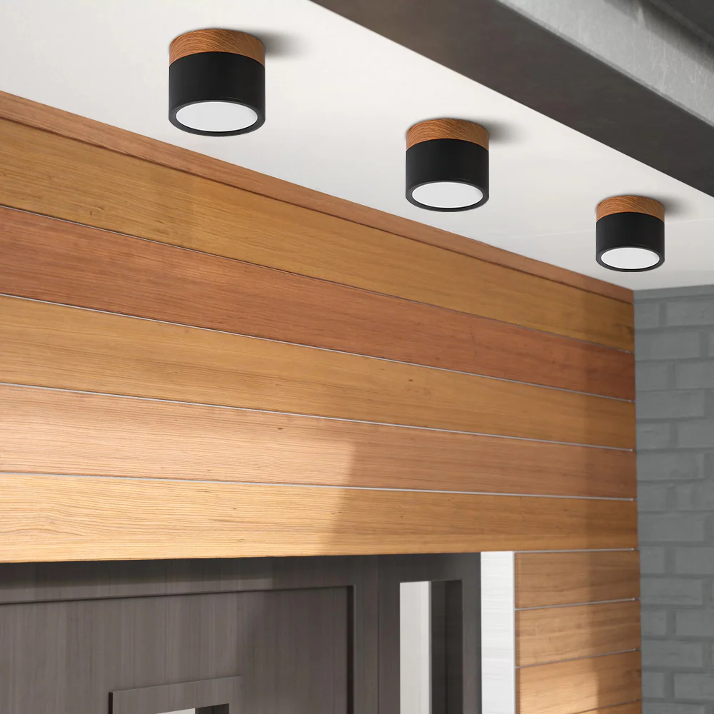 Cylinder Small Flush Ceiling Lights - Image 11