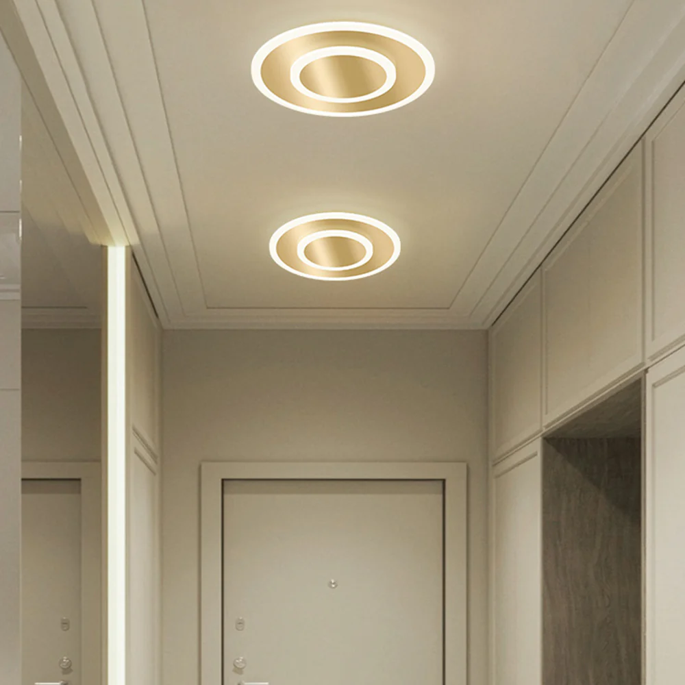Simple Design Medal LED Ceiling Lamp for Bedroom - Image 10