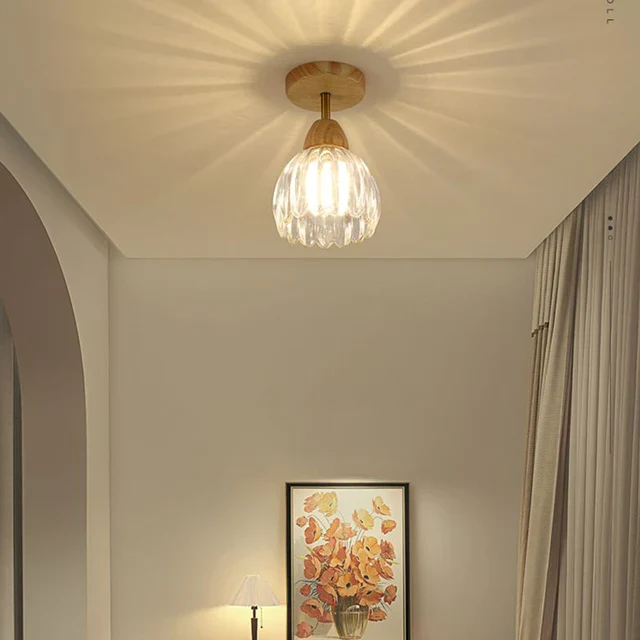 Simple Glass Ceiling Lights For Dining Room - Image 3