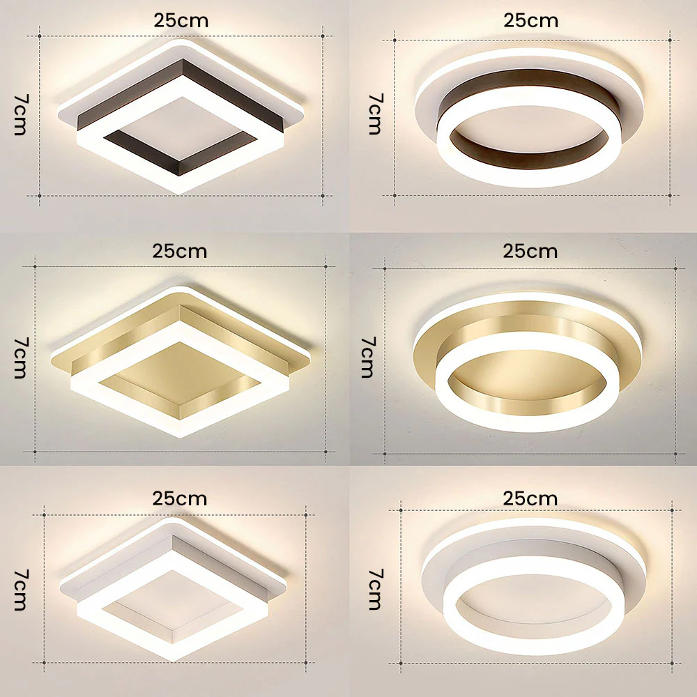 Simple Modern Acrylic Ceiling Lamp for Hallway - Image 26