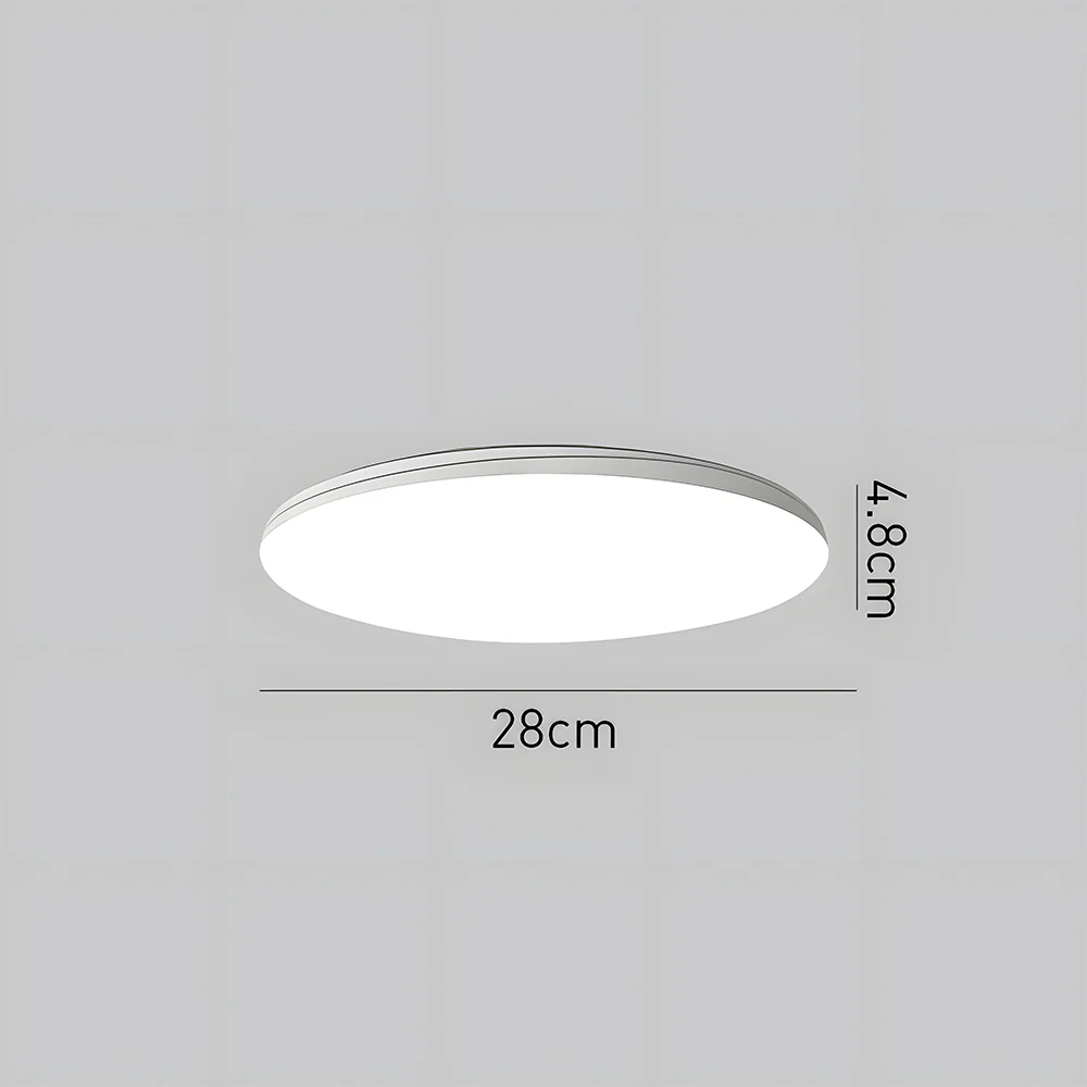 Simple PP Material LED Bedroom Ceiling Lights - Image 11