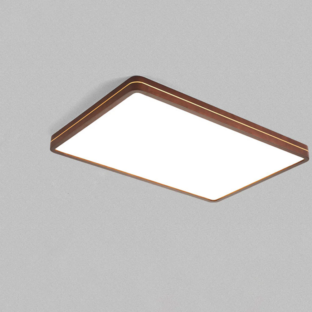 Simple Square Dimmable Bedroom LED Ceiling Light - Image 8