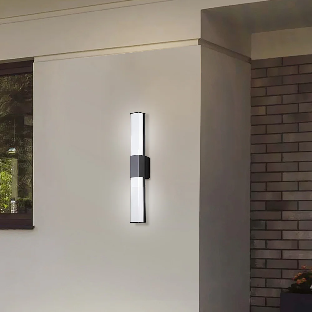 Simple Waterproof Long Strip LED Outdoor Wall Light - Image 2