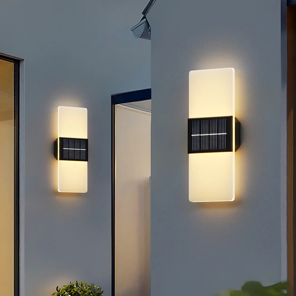Solar Waterproof LED Exterior Wall Light - Image 5