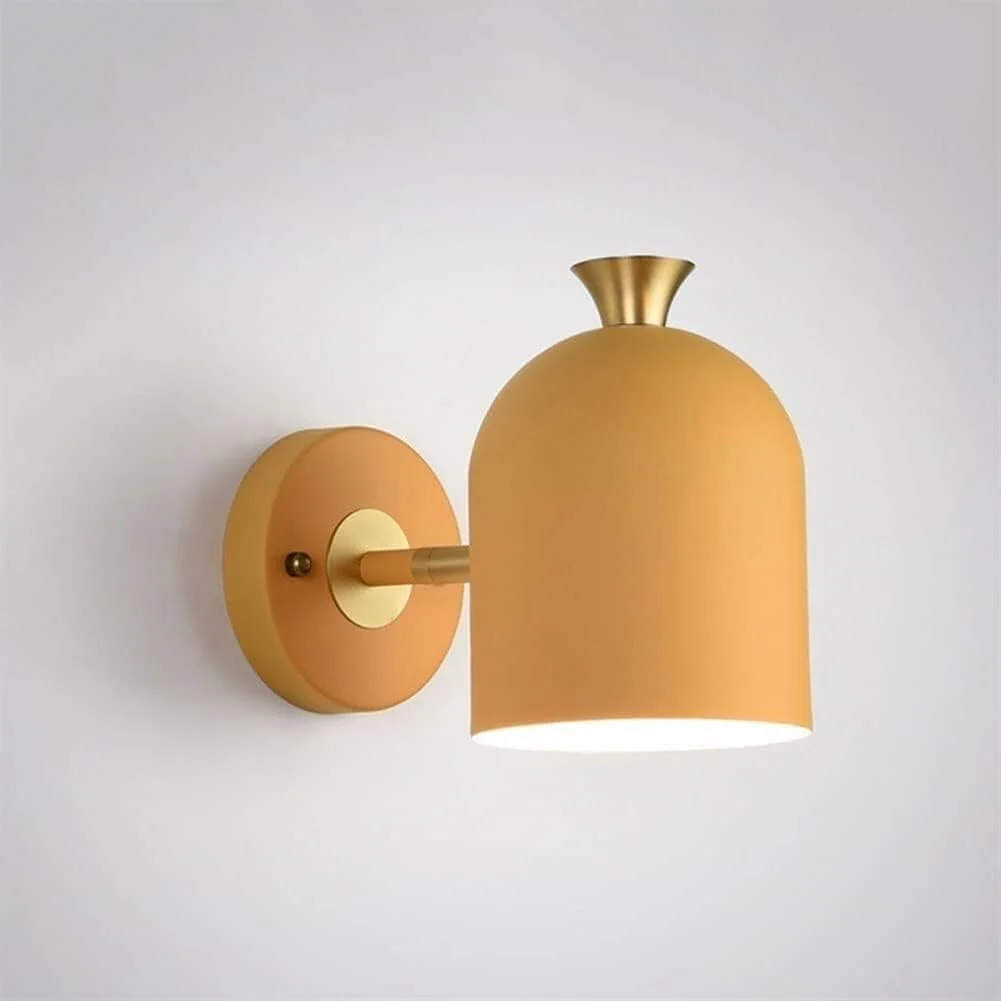 Stylish 1-Bulb Iron Wall Sconce for Hallway - Image 4