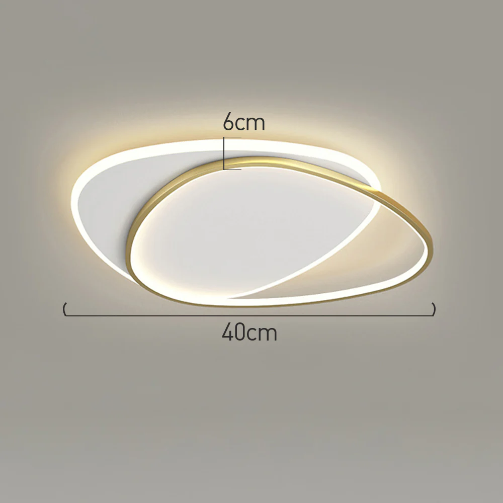 Stylish Contemporary Iron Flush LED Ceiling Lights For Living Room - Image 19