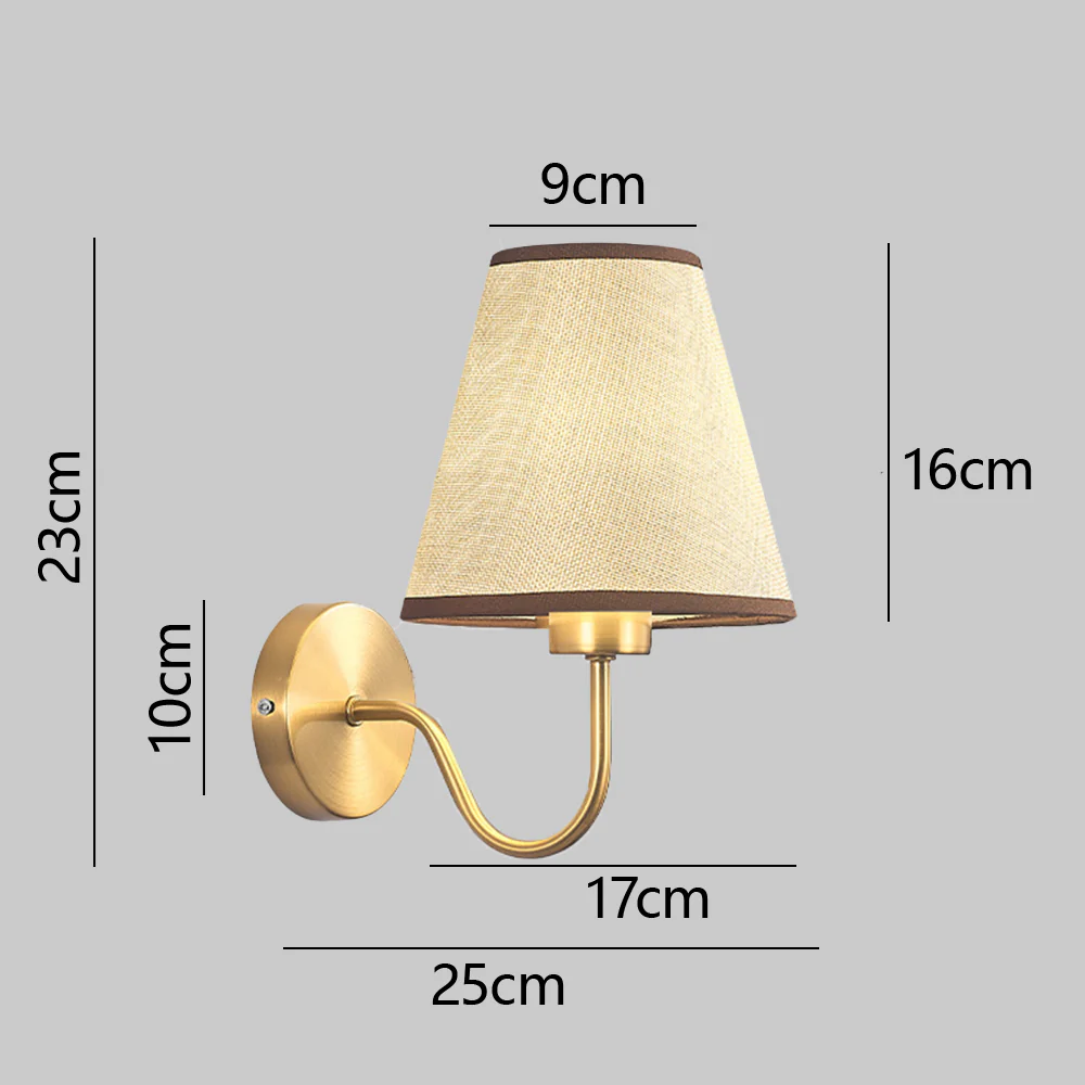 Stylish Fiber Rustic Wall Lights For Living Room - Image 10