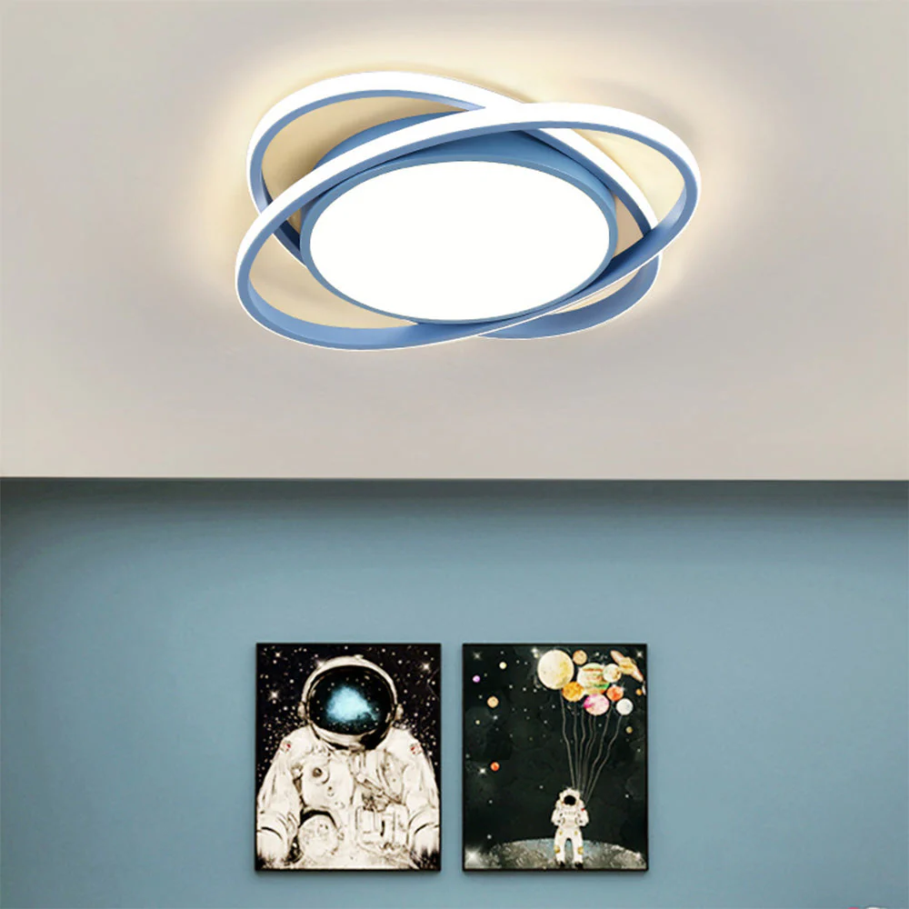 Stylish Flush Mount Ceiling Lamp for Bedroom - Image 11