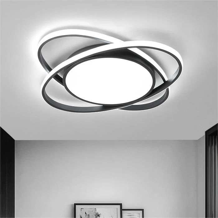 Stylish Flush Mount Ceiling Lamp for Bedroom - Image 9
