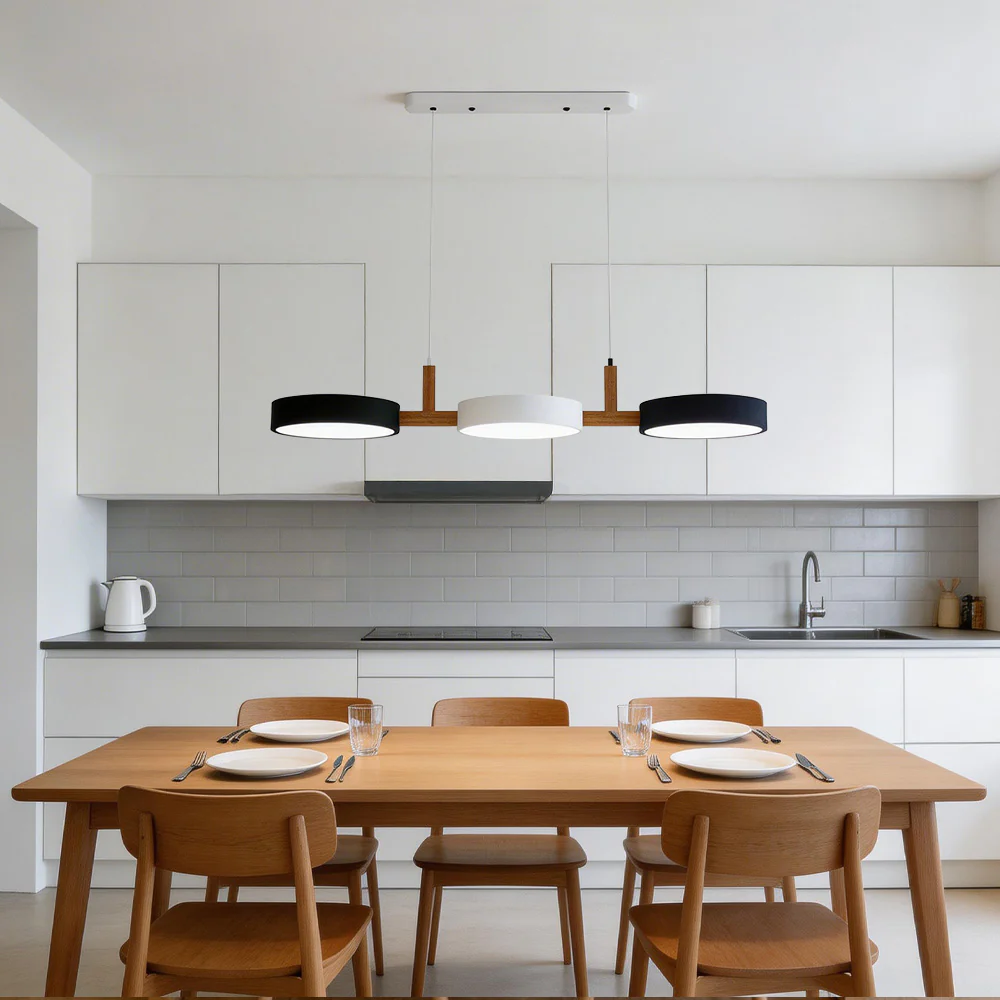 Stylish Metal Multi Light Nordic Flush Ceiling Light For Kitchen - Image 21
