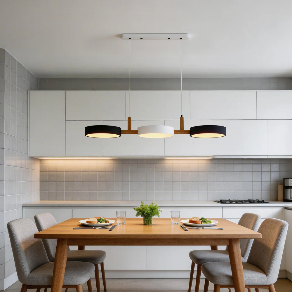 Stylish Metal Multi Light Nordic Flush Ceiling Light For Kitchen - Image 22