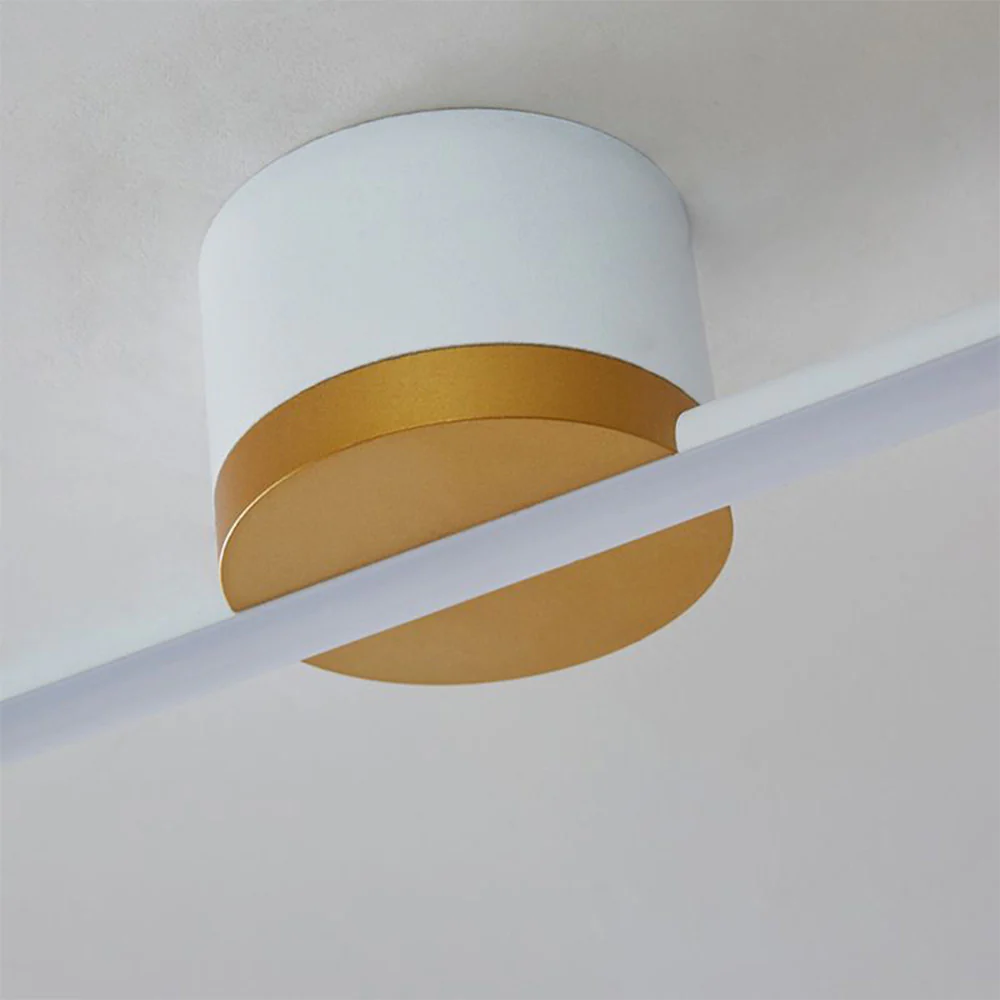 Stylish Sleek Iron Long LED Ceiling Lights For Living Room - Image 13