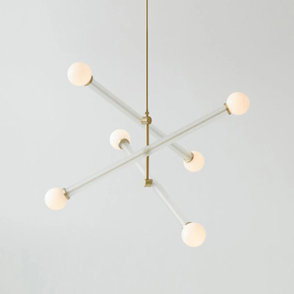 Stylish Colorful Triple Chandelier - Image 5