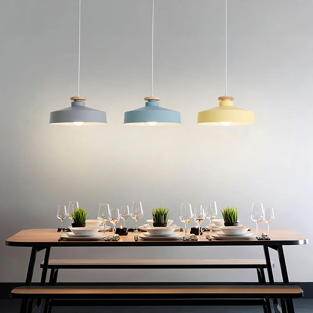Unique Modern Dining Room Colorful Pendant Lights - Image 8